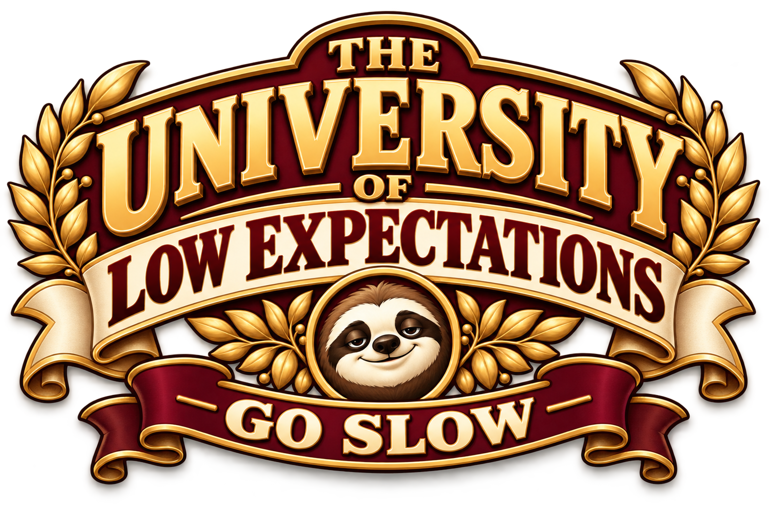 The University of Low Expectations Logo